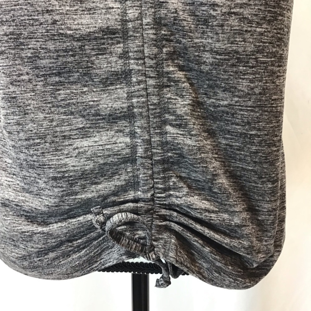 Activ8 Womens Black Scrunch Back Athletic Work-Out Tank Top Size Medium - Picture 6 of 9